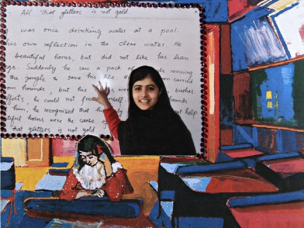 MALALA: All the glitter is not gold.